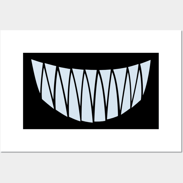 Smiling Teeth Wall Art by PeggyNovak